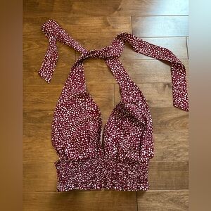 ROMWE HALTER CROP TOP